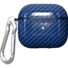 Zore Airpods 4 Kılıf Uyumlu Usgn Airbag 05 Silikon-Lacivert