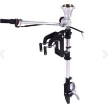 Motorlu Tırpana Takılan Dıştan Takma Tekne Deniz Motoru Şanzımanı Kısa Şaft