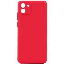 Zore Galaxy A03 Kılıf Usgn Biye Silikon-Kırmızı