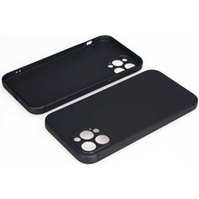 Zore iPhone 12 Pro Max Uyumlu Usgn Imax Silikon-Siyah