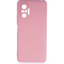 Zore Xiaomi Redmi Note 10 Pro Kılıf Usgn Mara Laaakan Kapak-Pembe Açık