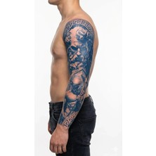 Tattoo 1 Ay Kalıcı 24 Saat Sonra Kararan Yunan Mitolojisi Realistic Geçici Dövme