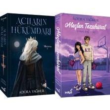 İndigo Kitap Acıların Hükümdarı Karton Kapak ve Ateşten Tezahürat Karton Kapak (Adora Yağmur) 2'li Set