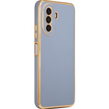 Zore Huawei Nova Y70 Kılıf Usgn Bark Kapak-Mavi