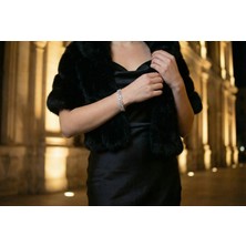 Nexus | 925 Ayar Gümüş Markiz Kesim Örme Formlu Hacimli Tasarım Bileklik