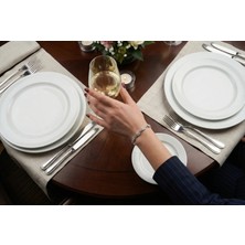 Cadence | 925 Ayar Gümüş Baget ve Yuvarlak Kesim Alternatifli Bileklik