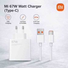 Esmer Bilişim Xiaomi 67W Orijinal Hızlı Şarj Adaptörü + Type-C Şarj Kablosu