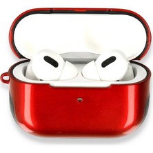 Najmaddin Airpods Pro (1.nesil) 3in1 Kılıf - Kırmızı