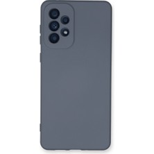 Najmaddin Samsung Galaxy A33 5g Kılıf Nano Içi Kadife Silikon - Gri