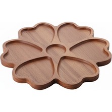 30 cm 7 Bölmeli Akasya Sunumluk