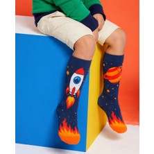 Katia & Bony Çocuk Uzay Desenli Dizüstü Çorap