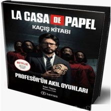 Afrodit AVM La Case De Papel Kaçış Kitabı - Profesör'ün Akıl Oyunları (Ciltli) (Maske Hediyeli)
