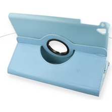Najmaddin Ipad 9.7 (2018) Kılıf 360 Tablet Deri Kılıf - Turkuaz