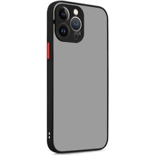 Zore iPhone 13 Pro Max Uyumlu Usgn Hux Kapak-Siyah