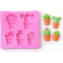 Çoklu Kaktüs Silikon Kalıp