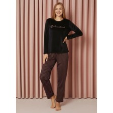 Sude Kadın Kışlık Kadife Pijama Takımı K200/810 - 1 Adet