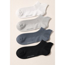 Katia & Bony Erkek 4'lü Basic Nefes Alabilen Sneaker Step Çorap