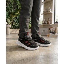 Maxsis Let ' s go Erkek Çocuk Spor Ayakkabı Siyah Kırmızı