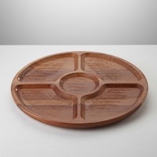 Akasya 5 Bölmeli 30 cm Sunum Tabağı