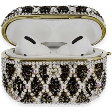 Najmaddin Airpods Pro 2 (2.nesil) Klor Taşlı Kılıf - Desen 3