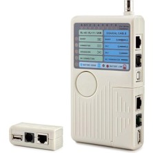 MiraLive Kablo Test Cihazı RJ11 + RJ45 + Bnc + USB HDX6505