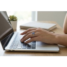 Sapphıre Falls | 925 Ayar Gümüş Safir Mavisi Zümrüt Kesim (Emerald Cut) Tektaş Yüzük