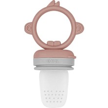 Dadya Milla Ddy Silikon Püre Meyve Sebze Emziği Woody Brown / Powder Grey Mil