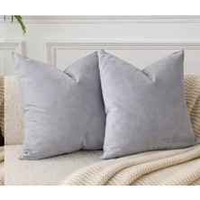 Ayzen Home 2 Adet 43X43 Kadıfe Kırlent
