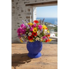 Fılamentim Floranti Latticea Tasarım Dekoratif Saksı 105X105X125MM NO.1022-1.10.M-03