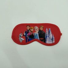 Mare Accessories Karlar Kraliçesi Çizgi Film Baskılı Kırmızı Çocuk Uyku Bandı