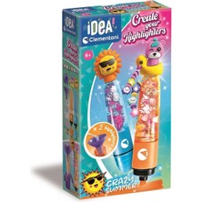 Clementoni 18130 Idea Clemetoni - Fosforlu Kalem Tasarım Seti - Çılgın Yaz