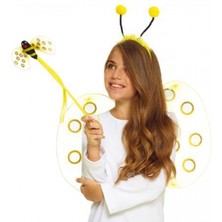 MiraLive Arı Kanat Seti Kanadı Tacı ve Asası (4887)