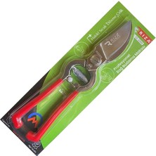 MiraLive Rıza Sıcak Dövme Çelik Pro Ergonomik Bahçe Bağ Makası 24 cm