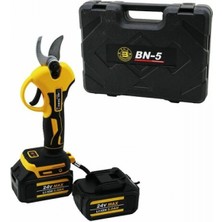 MiraLive Cordless Shear Yellow Bn-5 HS-155  Şarjlı  Bağ Makası  2 Batarya - 24V 5.0AH (4887)