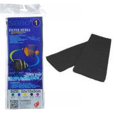 Storozde Sobo Filtre Süngeri 32X12X2 Siyah