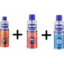 MiraLive Swanson Works Torpido + Oto Parfüm + Motor Temizleyici (4887)