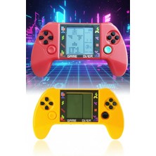 MiraLive Taşınabilir Tetris Oyun Konsolu Renkli Retro Oyun Aleti Çocuklar Için Eğlenceli Mini Konsol