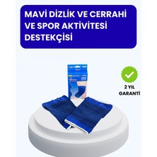 MiraLive Diz Koruyucu Sporcu Bandajı Esnek Sıkı Destekli