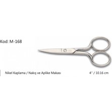 MiraLive Rose Europe Kalın Nakış Makası Süper Kalite No:4 10,16 cm