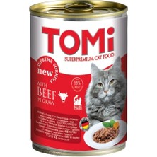 Storozde Tomi Kedi Dana Etli Yaş Mama 400 gr x 6 Adet