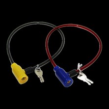 MiraLive Eko Poşetli Bisiklet Kilit -  Herhangi Bir Renkten 1 Adet Gönderilir (4887)