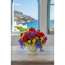 Fılamentim Floranti Aurora Örgü Dekoratif Saksı Modern Seri 100X100X120 mm NO.1023-2.10.KR-09