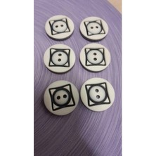 Polyester Dügme 35 Boy 24 mm 6 Adet