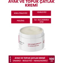 Quality Life Ayak ve Topuk Çatlak Bakım Kremi Nemlendirici Ayak Bakımı Kokusu Önleyici Giderici 100 ml Çatlağı El ve Ayak Peeling Kremi