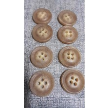 Polyester Düğme 35 Boy 20 mm 8 Adet