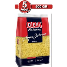 Oba Arpa Şehriye 500 G x 5 Adet | Ev Tipi Çoklu Paket