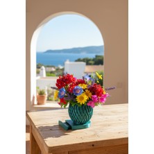 Fılamentim Floranti Aurora Örgü Dekoratif Saksı Modern Seri 100X100X120 mm NO.1023-1.10.Y-18-T