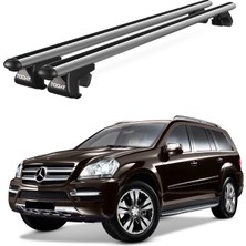 Today Auto Mercedes-Benz Gl (X164) (2006-2012) Uyumlu Gri Ara Atkı Port Bagaj Tavan Barı