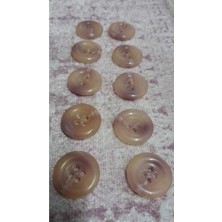 Polyester Düğme 26 Boy 16 mm 10 Adet