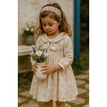 GMG Collection Baby Kaponaki Yaka Kız Bebek Müslin Elbise